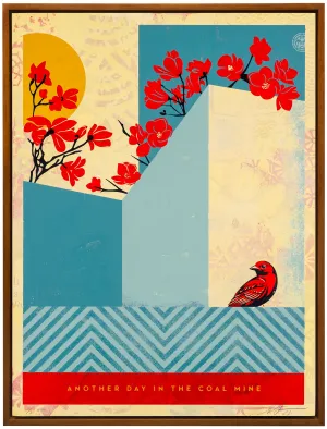 Shepard Fairey | Another Day In The Coal Mine