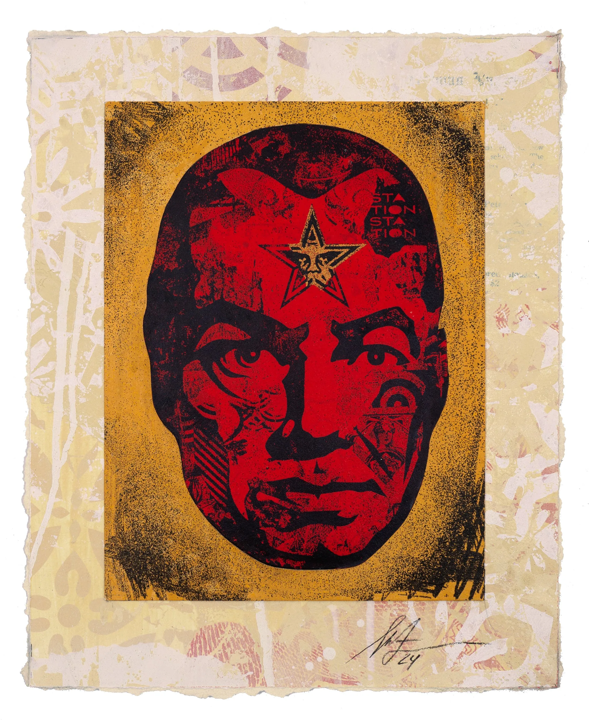 Shepard Fairey | Big Brother, Version 1