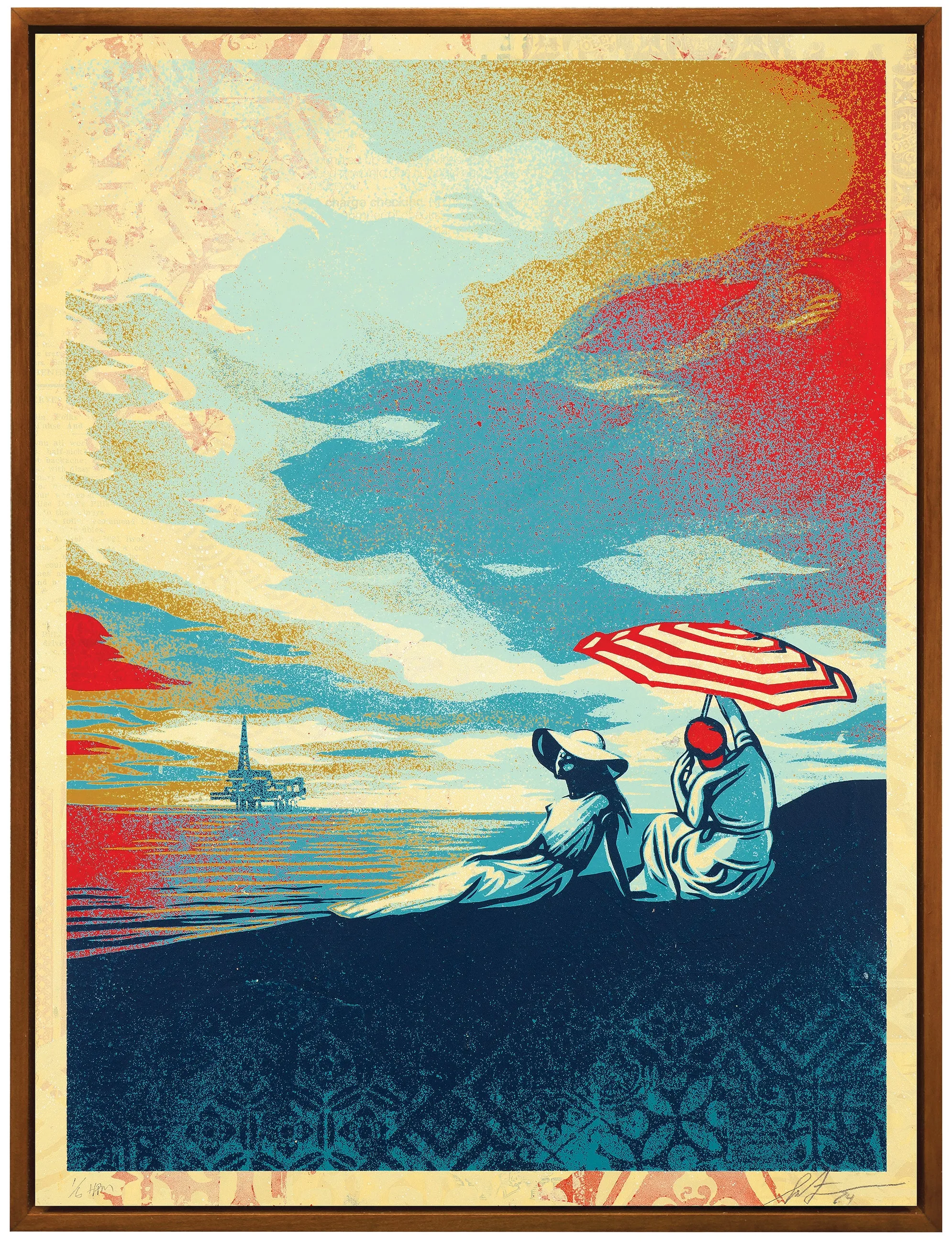 Shepard Fairey | Bliss at the Cliffs Edge
