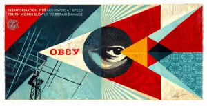 Shepard Fairey | Disinformation Havoc
