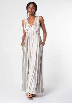 Shine On Striped Maxi Dress