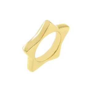 Solid Chunky Star Ring