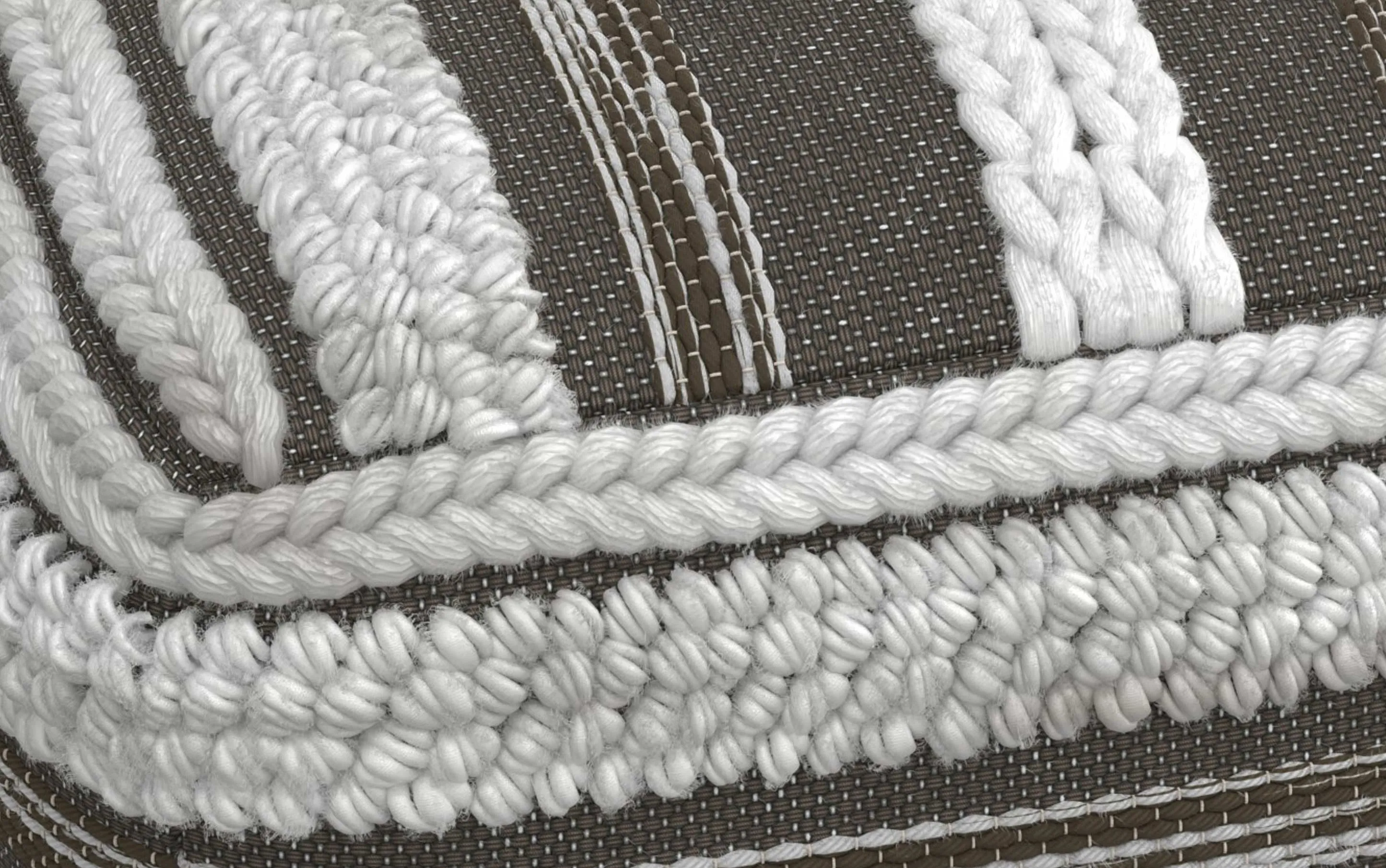 Sommer Square Pouf