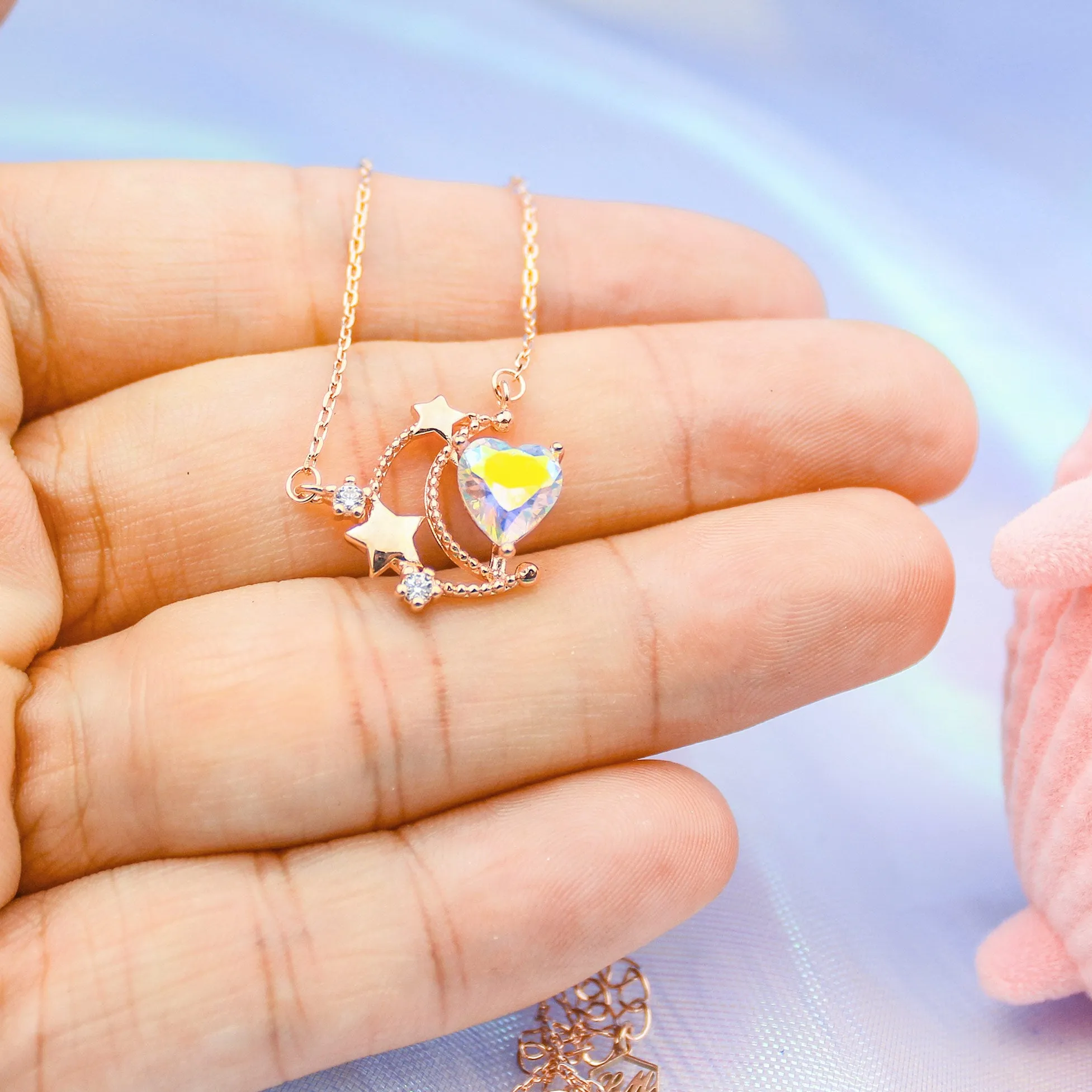 Sparkling Heart Necklace