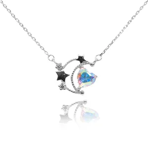 Sparkling Heart Necklace