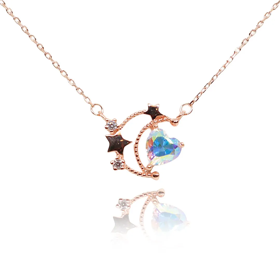 Sparkling Heart Necklace
