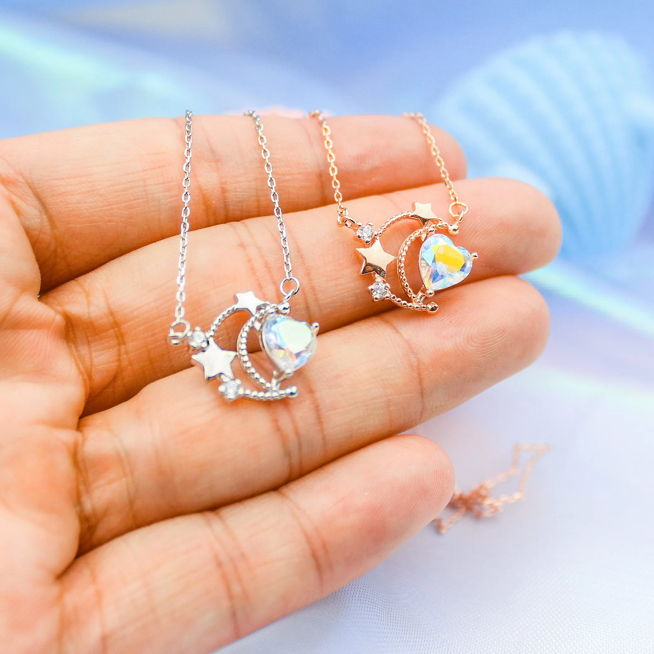 Sparkling Heart Necklace