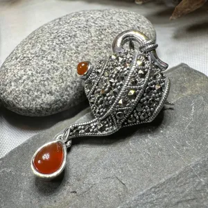 Spot of Tea Teapot Brooch