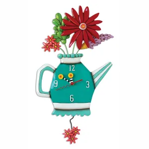 Spring Bouquet Clock Art by Allen Designs