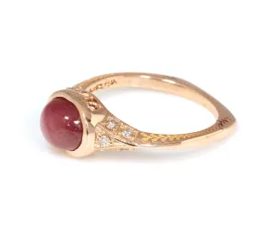 Star Sapphire Custom Ring