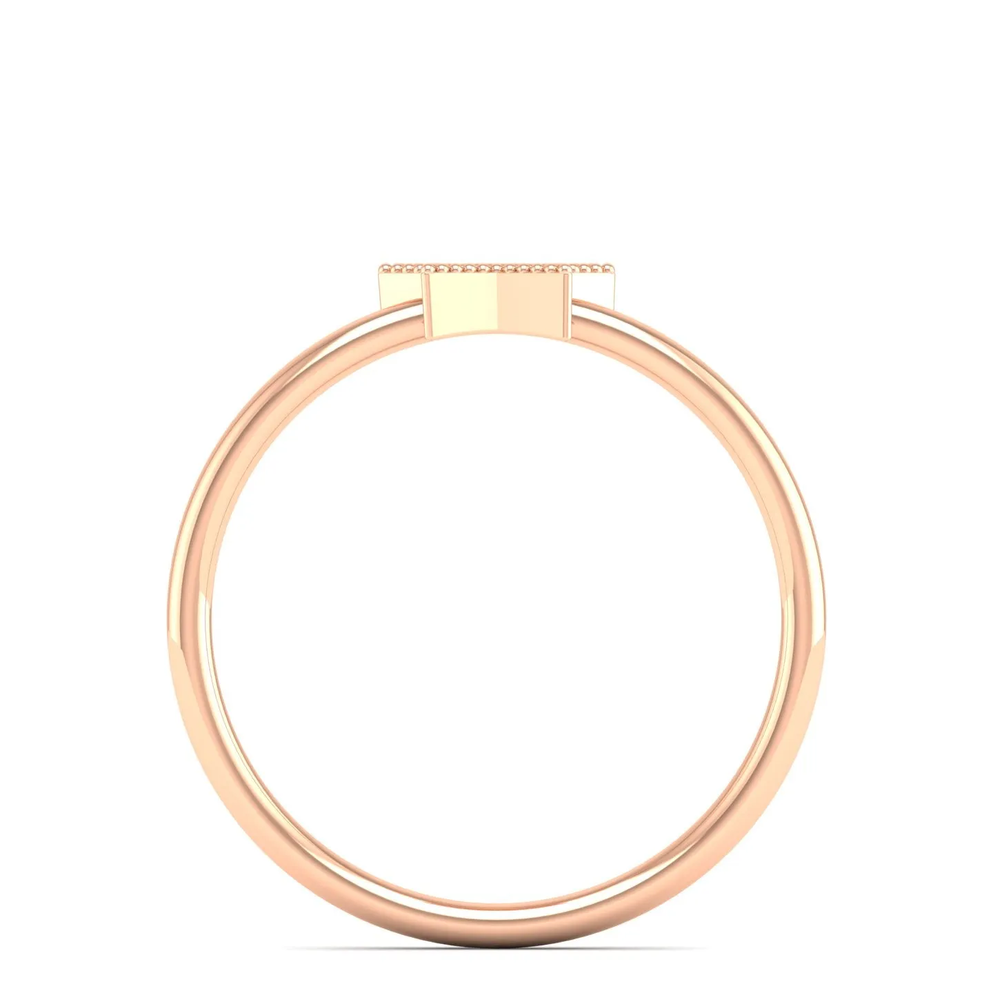 Star Shape Diamond Band