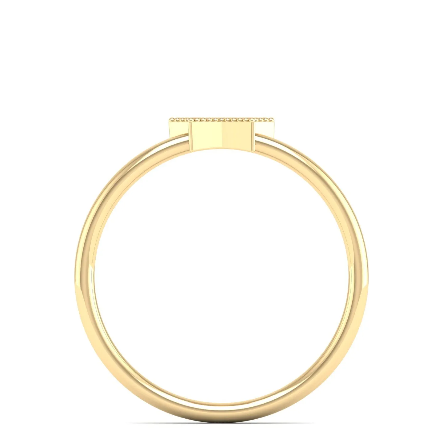 Star Shape Diamond Band