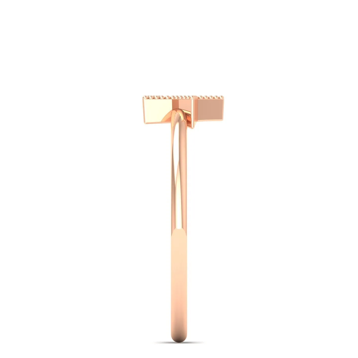 Star Shape Diamond Band