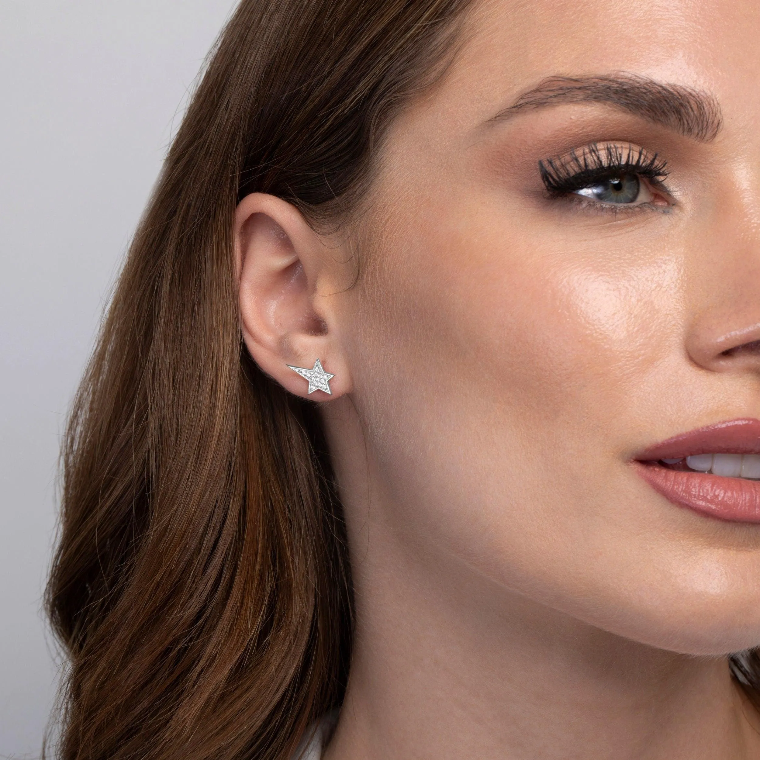 Star Stud Earrings - 18K Gold Vermeil