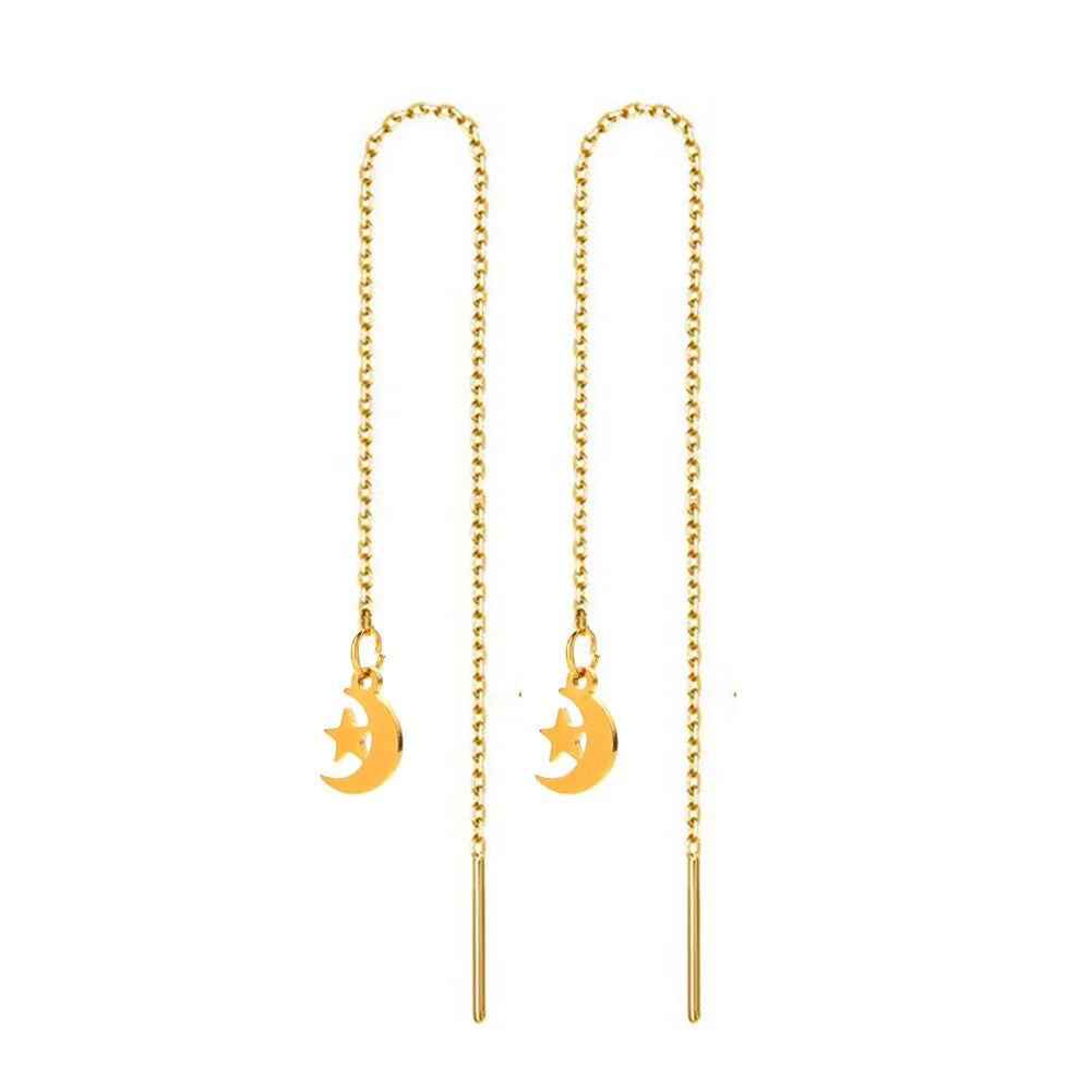 Starlene Crystal Thread Earrings