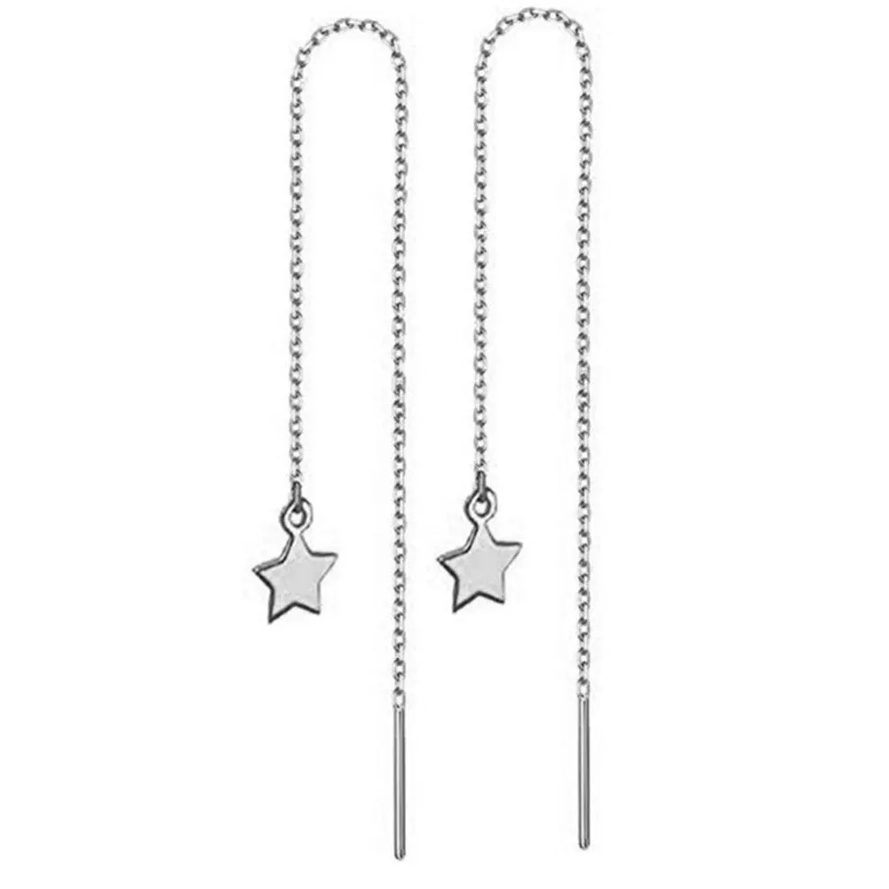 Starlene Crystal Thread Earrings