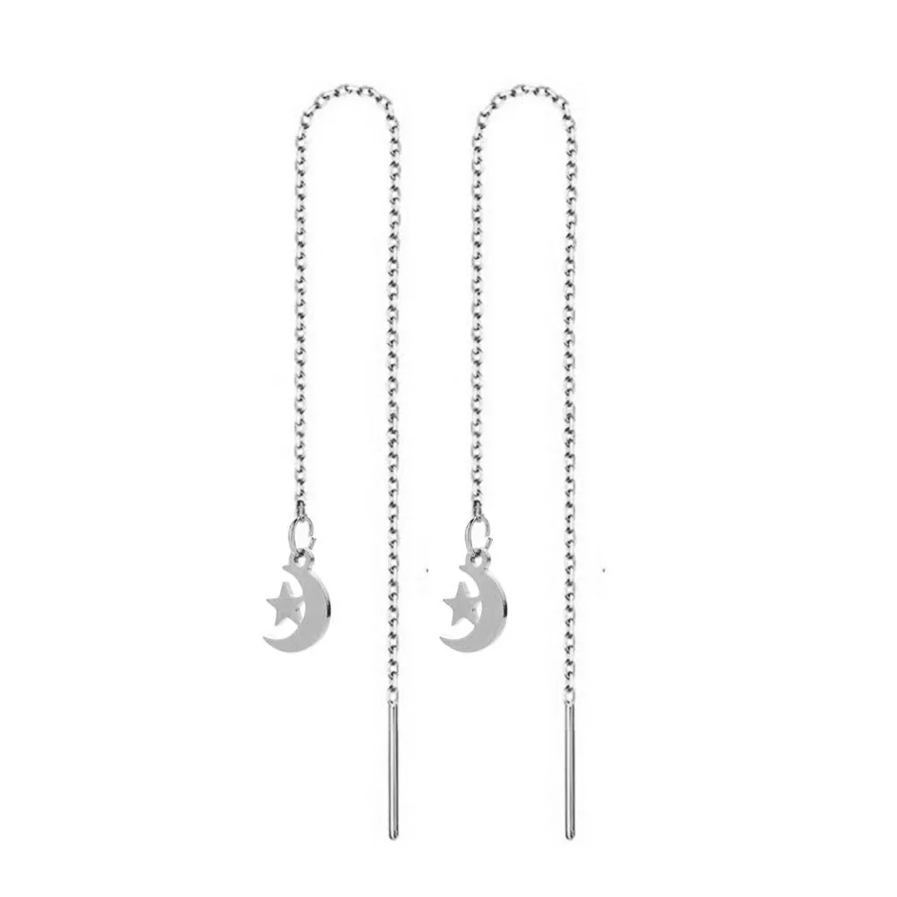 Starlene Crystal Thread Earrings