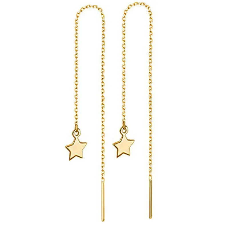 Starlene Crystal Thread Earrings