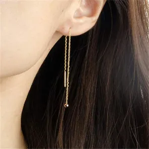 Starlene Crystal Thread Earrings