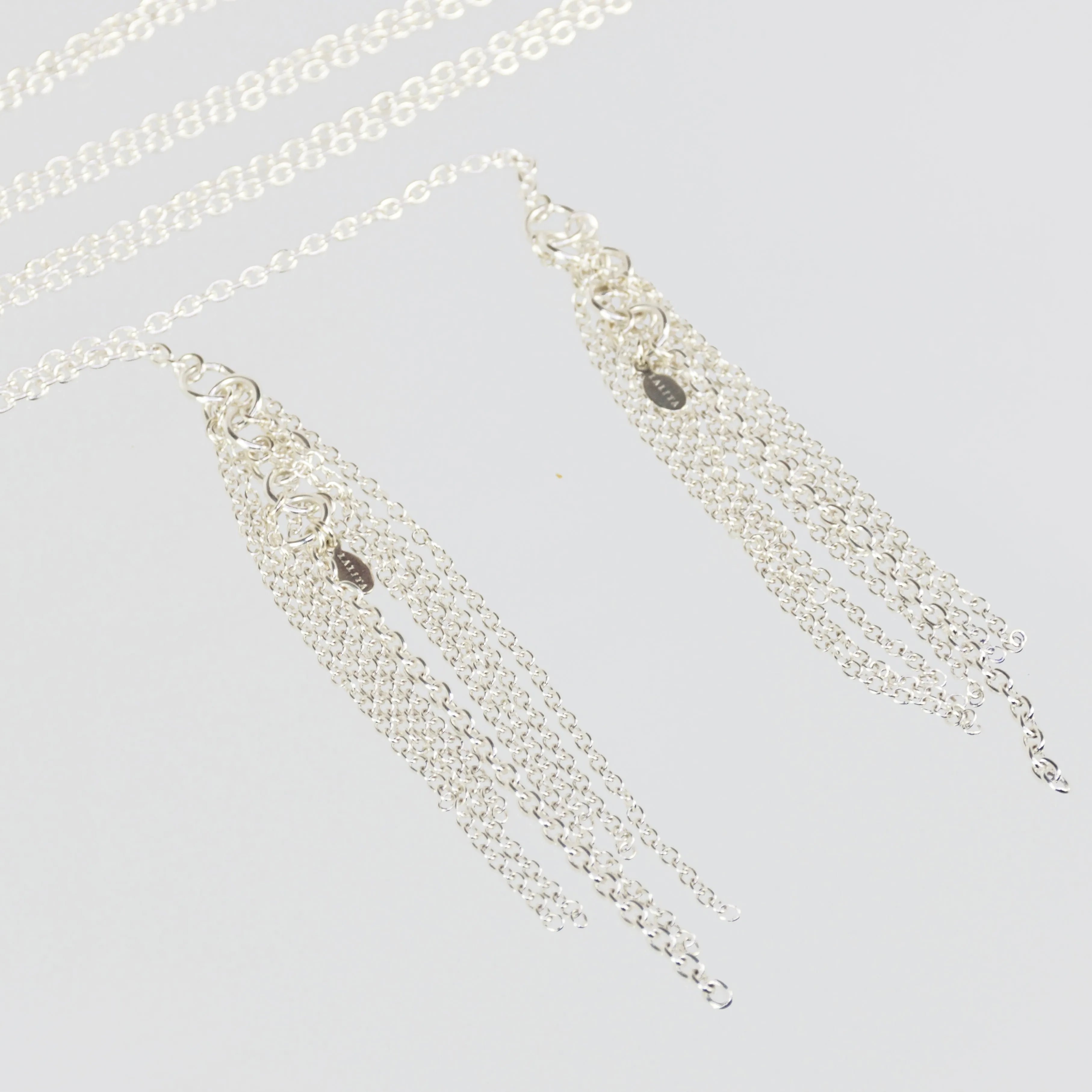 Sterling Tassel Wrap Necklace