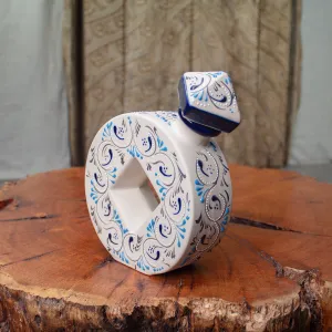 Stoneware Decanter | Azules Pattern, Ceramic Decanter