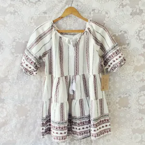 Summer Juniper Blouse in Rose