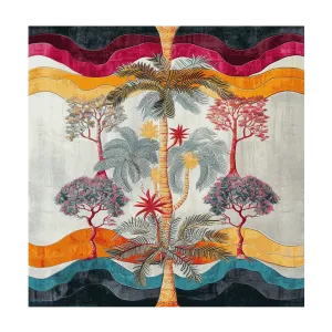 Sunset Palms Hand Tufted Rug