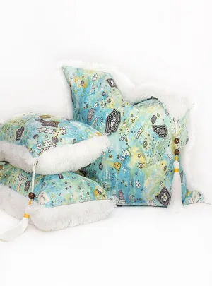 'Surreal Sky' pillow set of 3