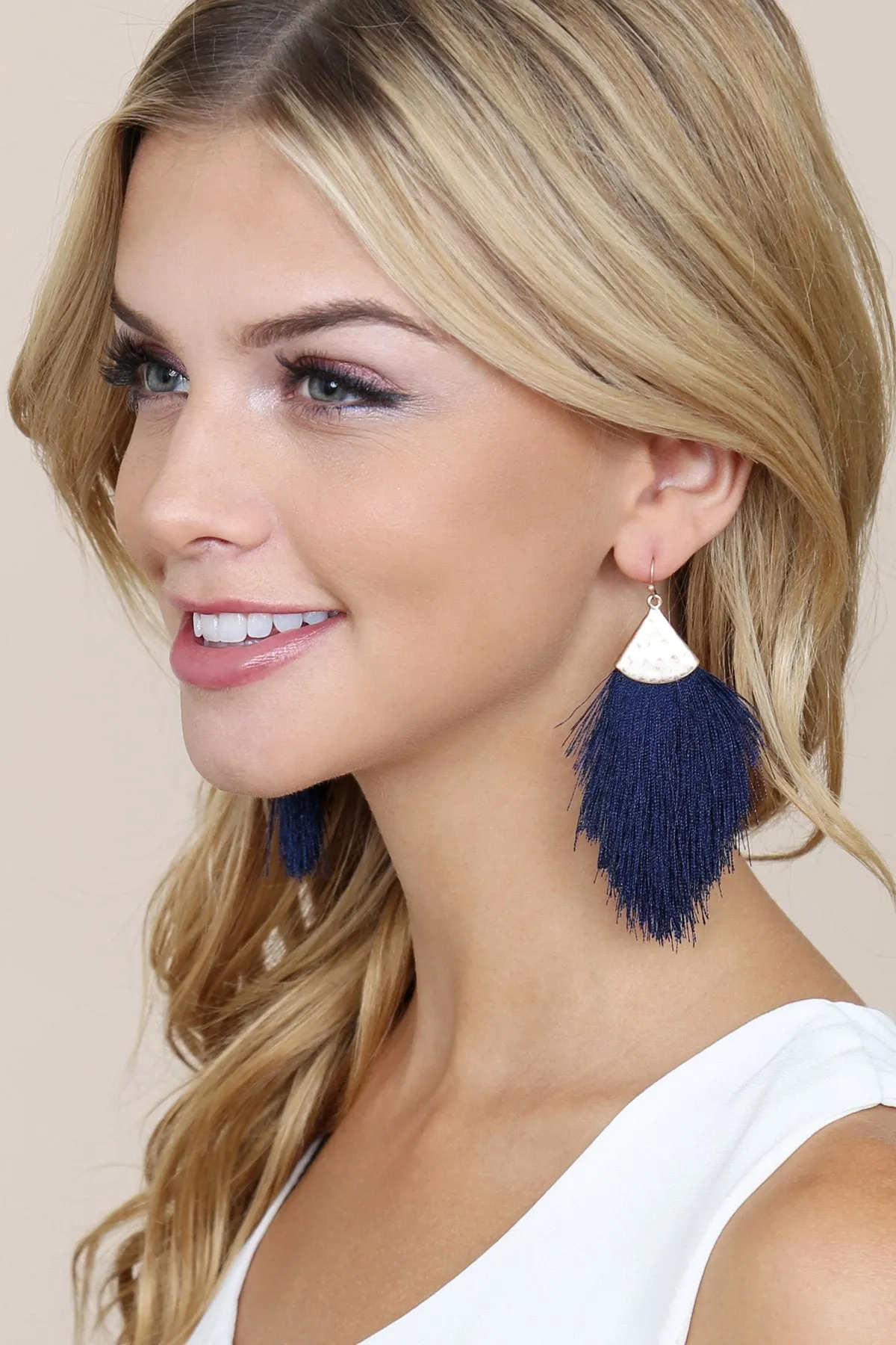 Tassel Drop Earrings- 10 Colors