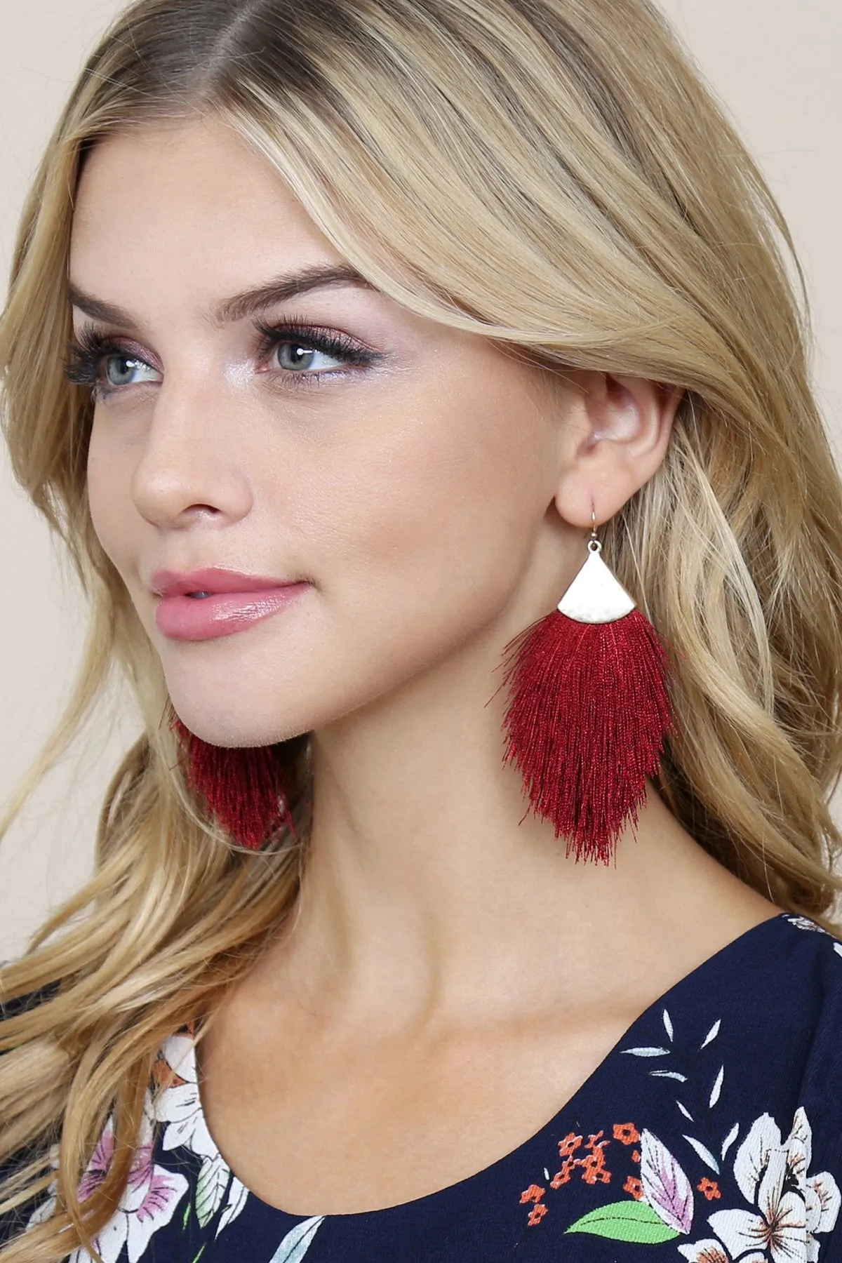 Tassel Drop Earrings- 10 Colors