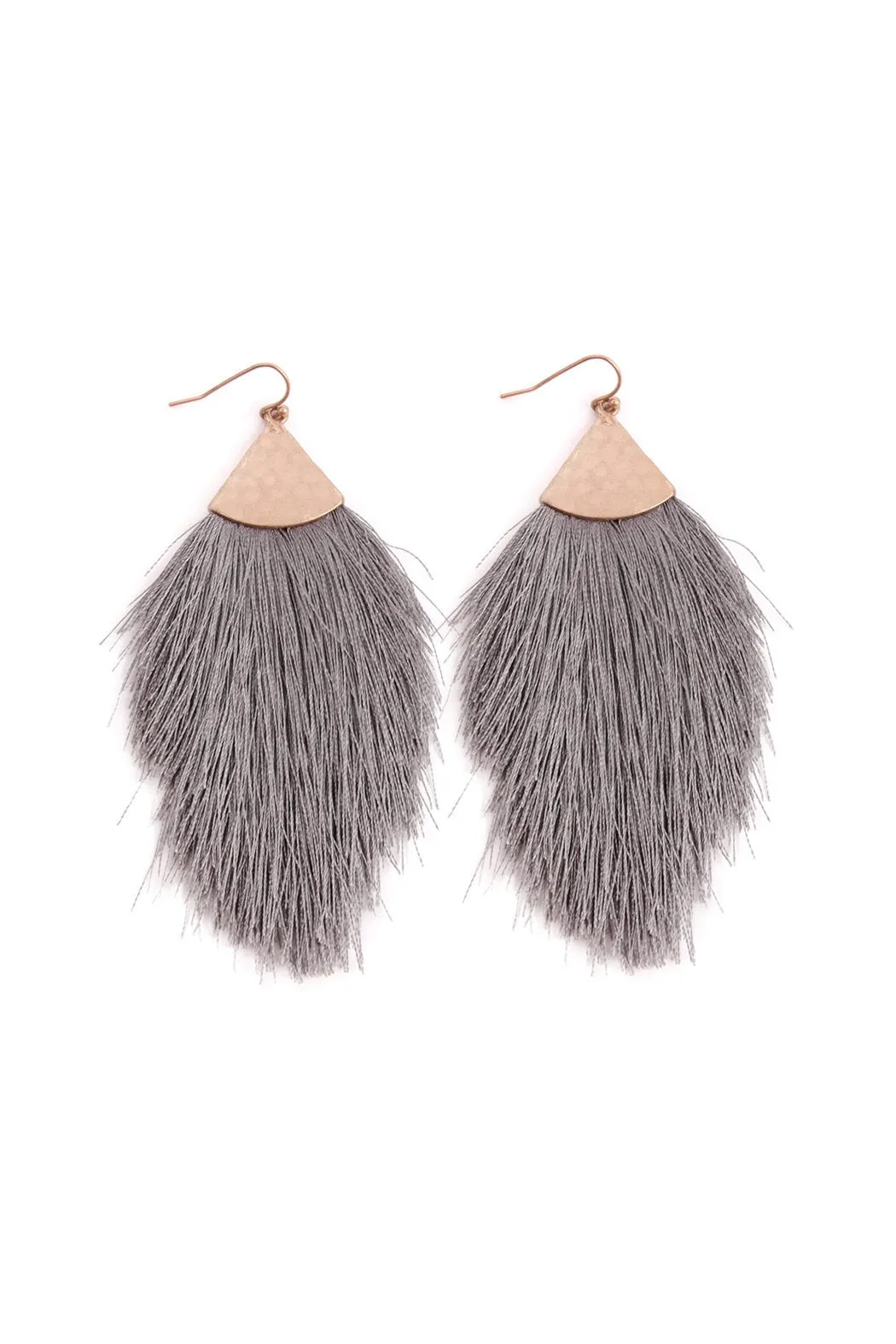 Tassel Drop Earrings- 10 Colors
