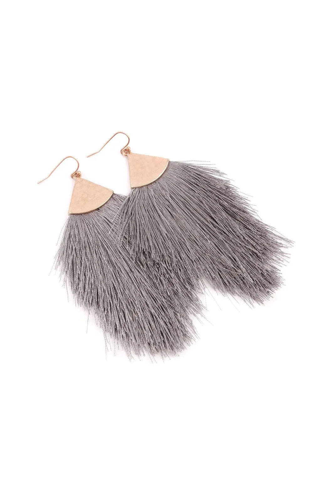 Tassel Drop Earrings- 10 Colors