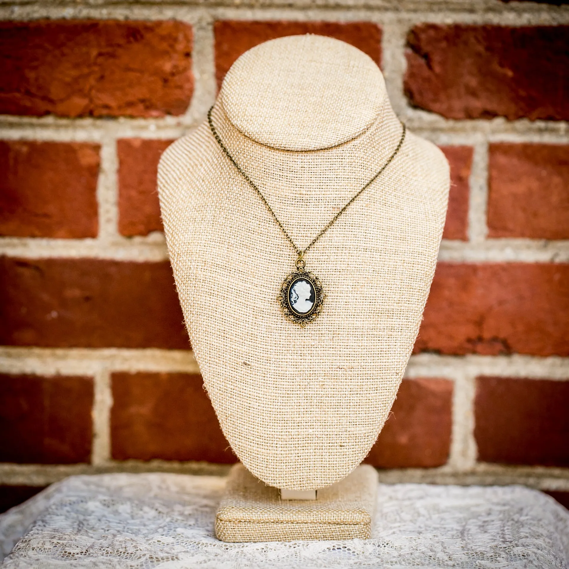 The Victoria Cameo Necklace