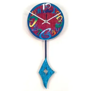 Time R Pendulum Wall Clock by David Scherer