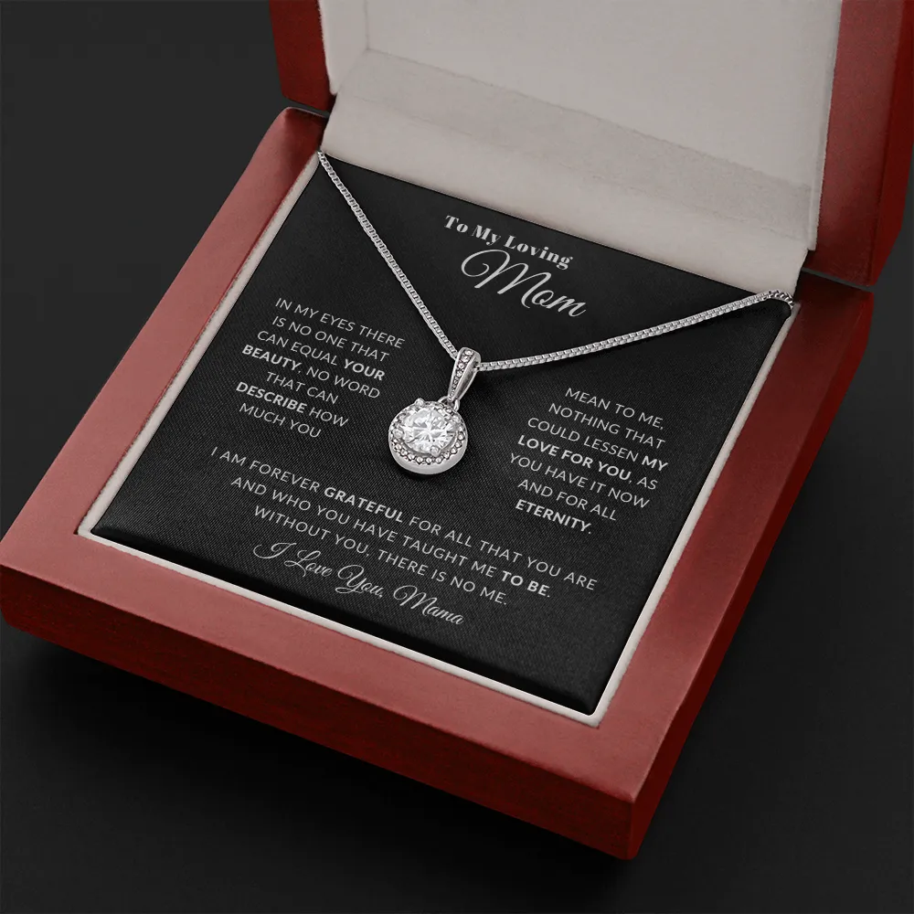 To My Loving Mom | Eternal Hope Love Necklace