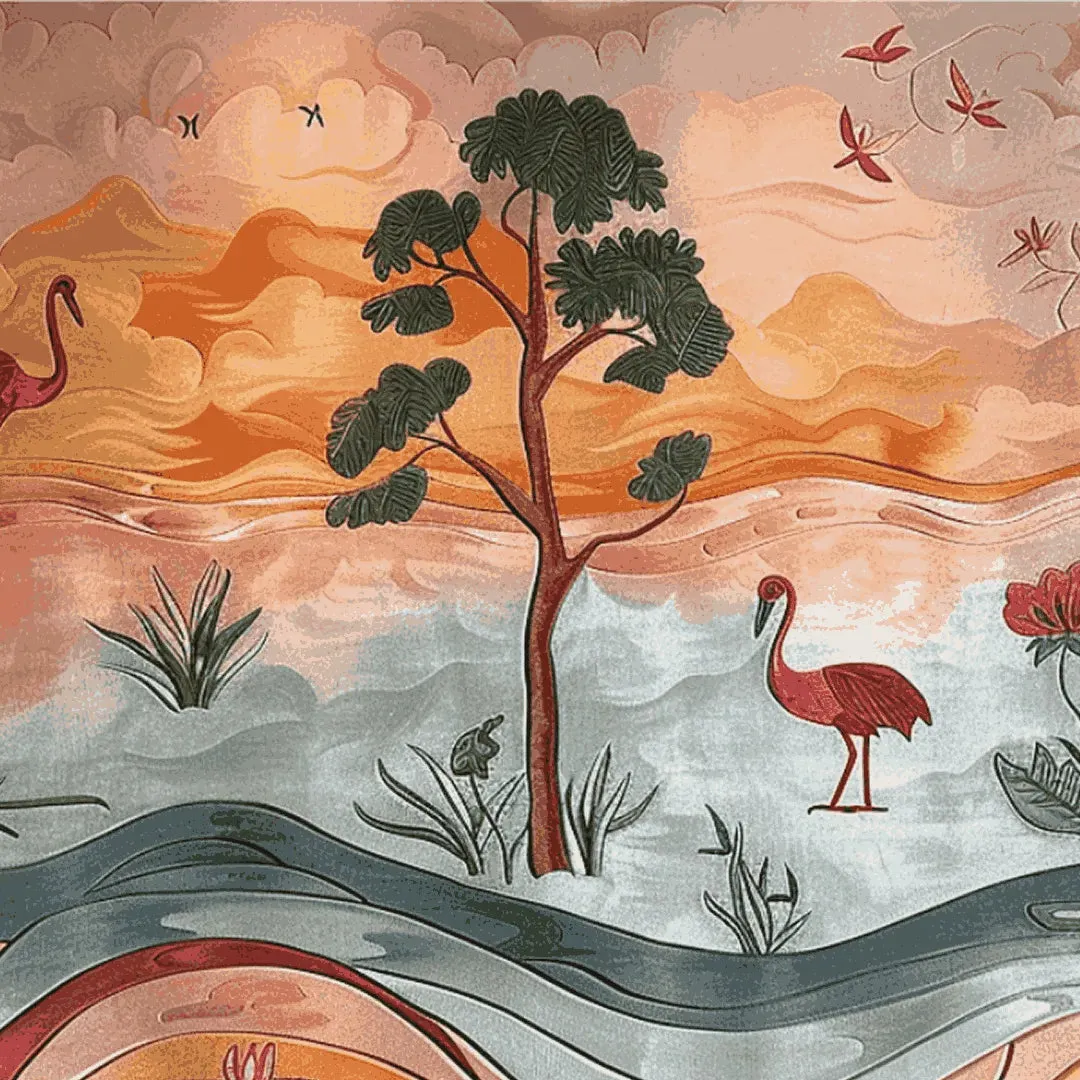 Tranquil Tides Hand Tufted Rug