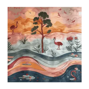 Tranquil Tides Hand Tufted Rug