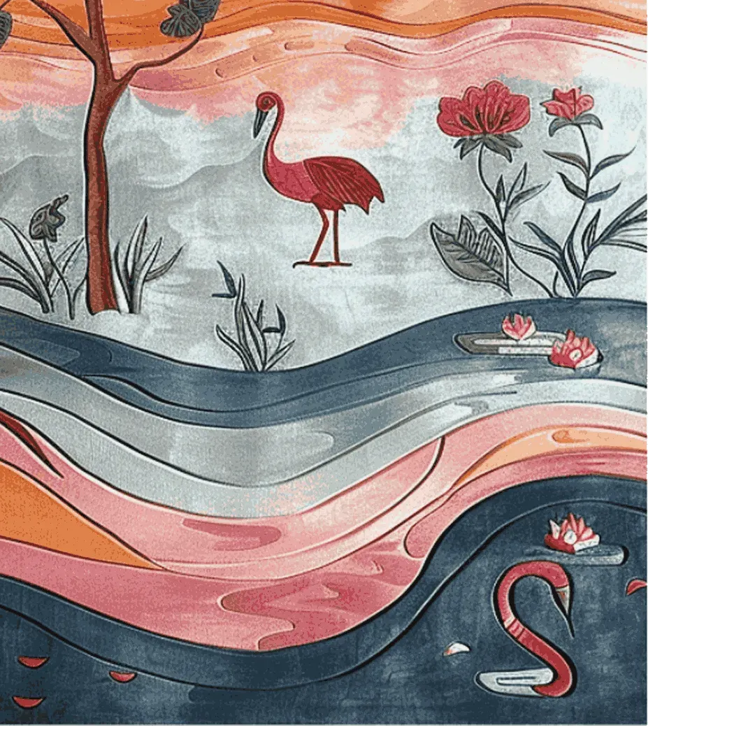 Tranquil Tides Hand Tufted Rug