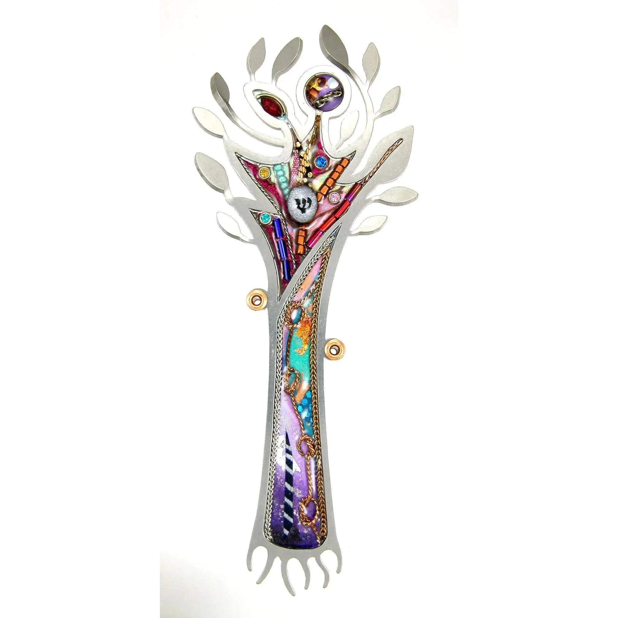 Tree of Life Mezuzah 1451054 by Seeka