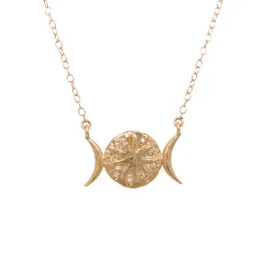Triple Goddess Necklace