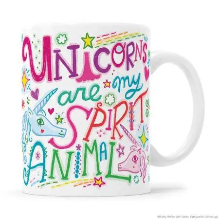 Unicorns are my Spirit Animal Mug