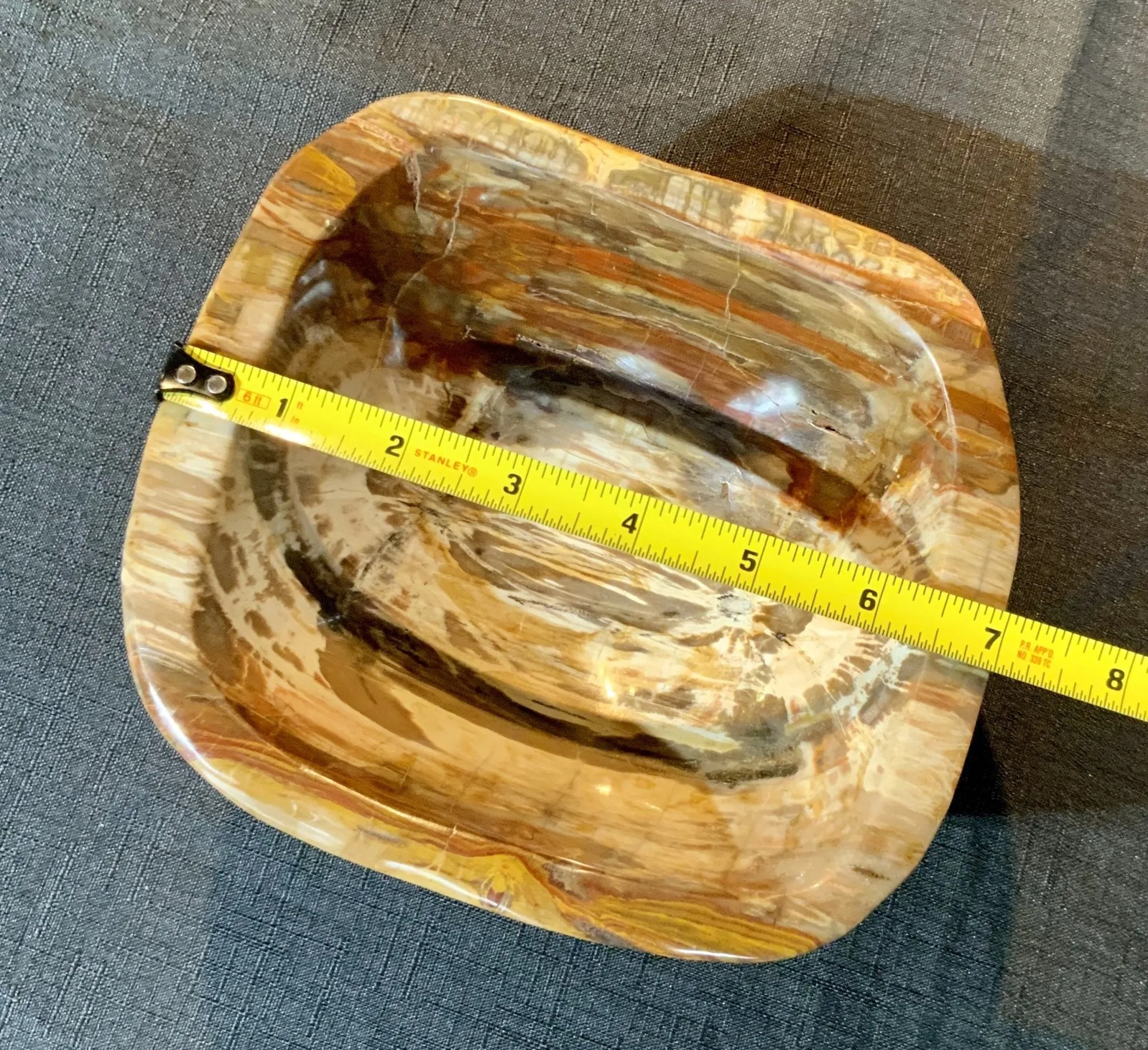 Unity Petrified Wood Bowl
