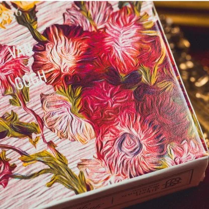Van Gogh Asters & Phlox (Numbered- Seal) Playing Cards