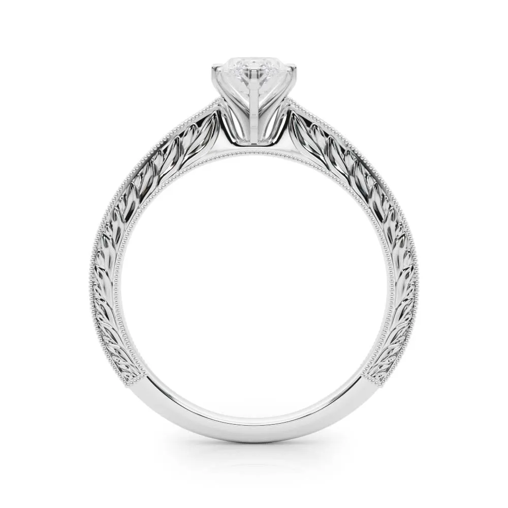 Victoria Marquise Lab Grown Diamond Solitaire Engagement Ring IGI Certified