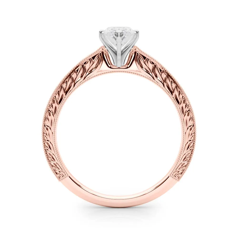 Victoria Marquise Lab Grown Diamond Solitaire Engagement Ring IGI Certified