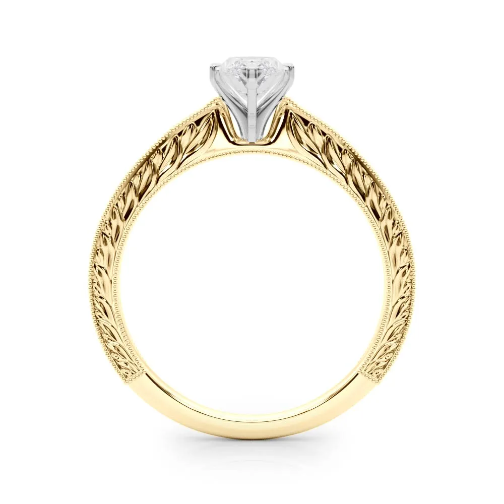 Victoria Marquise Lab Grown Diamond Solitaire Engagement Ring IGI Certified
