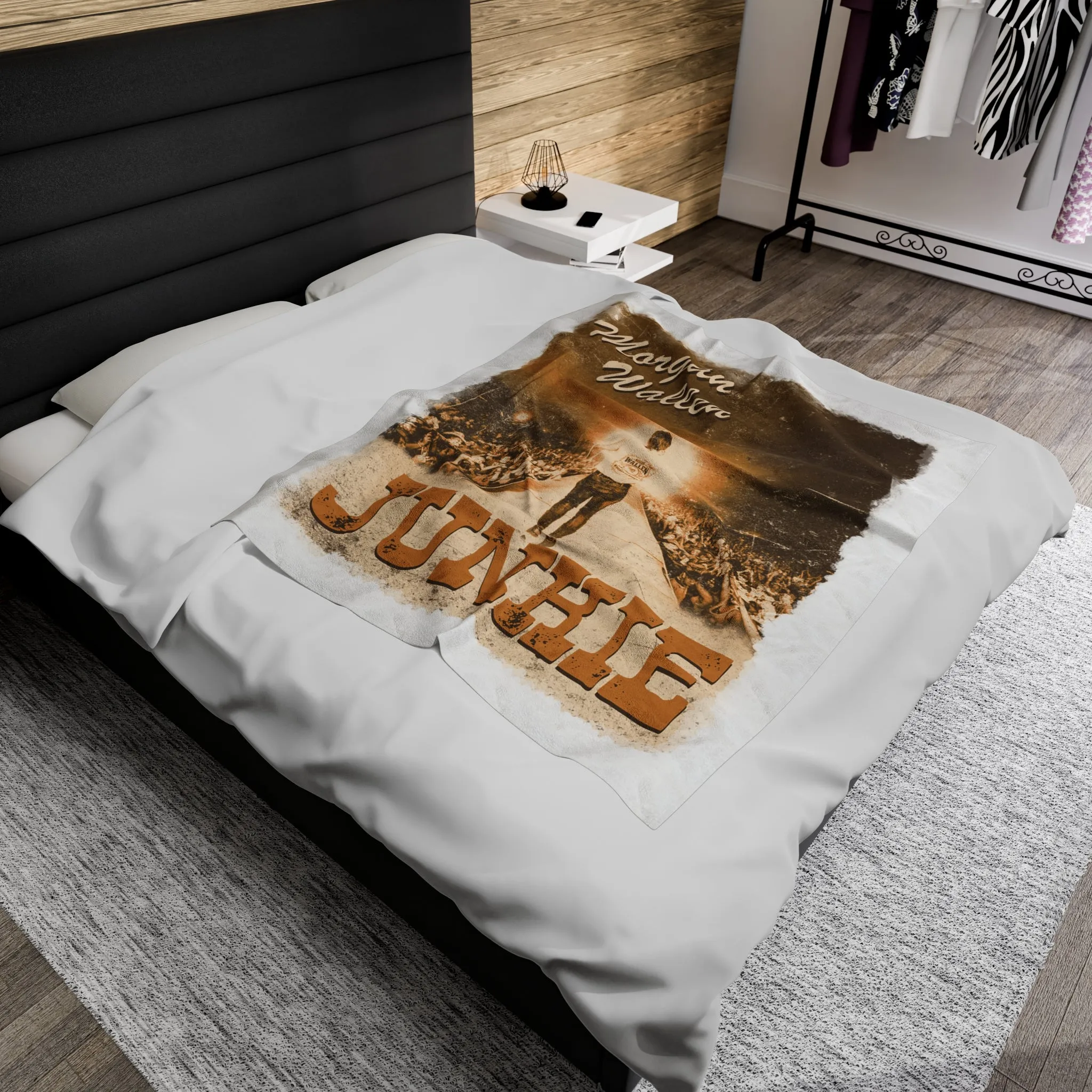 Wallen Junkie Velveteen Plush Blanket