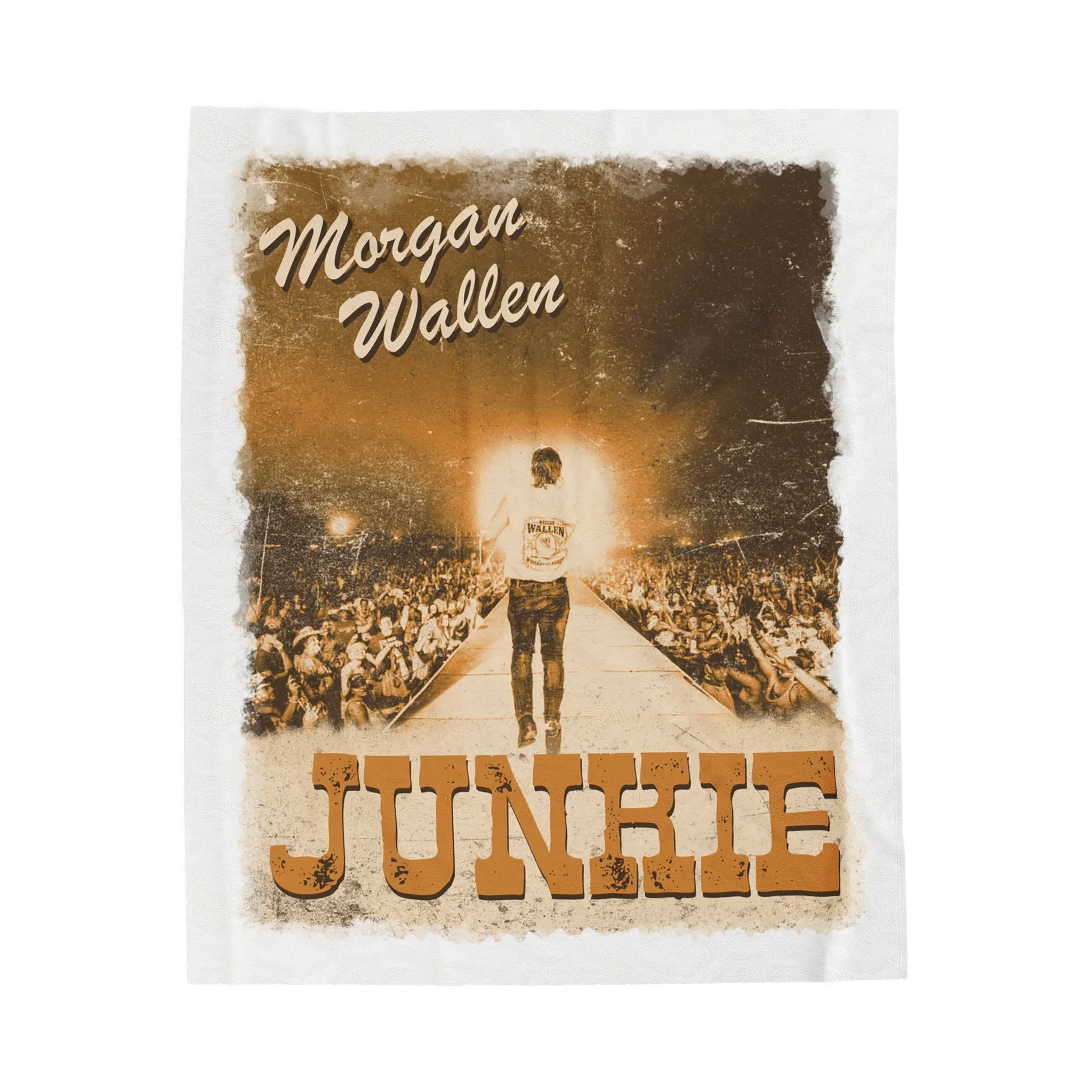 Wallen Junkie Velveteen Plush Blanket