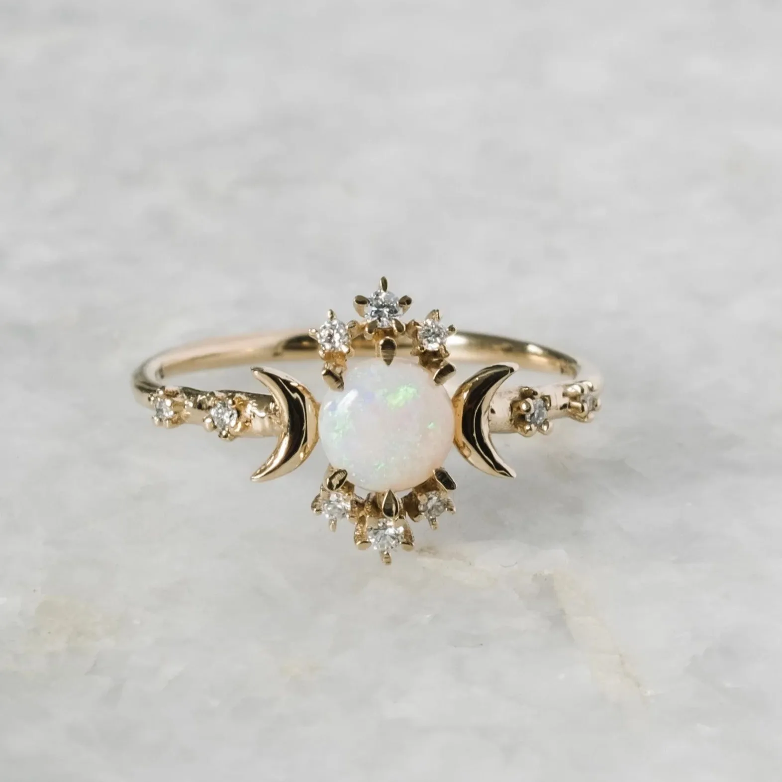 Wandering Star Ring in Opal (Final Sale)