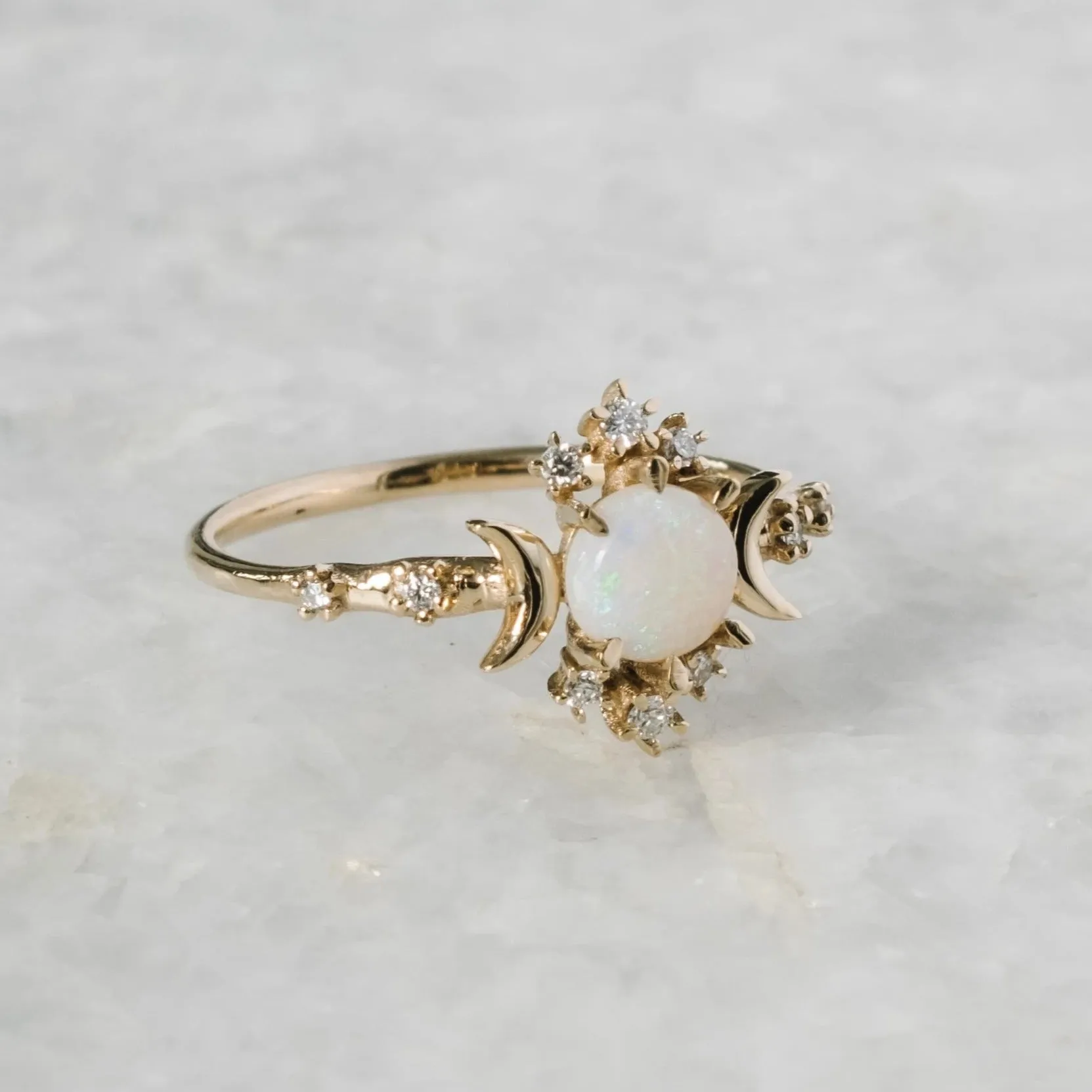 Wandering Star Ring in Opal (Final Sale)